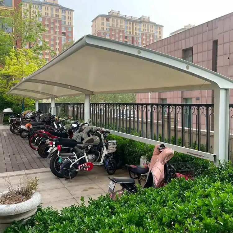 合肥膜结构电动车棚